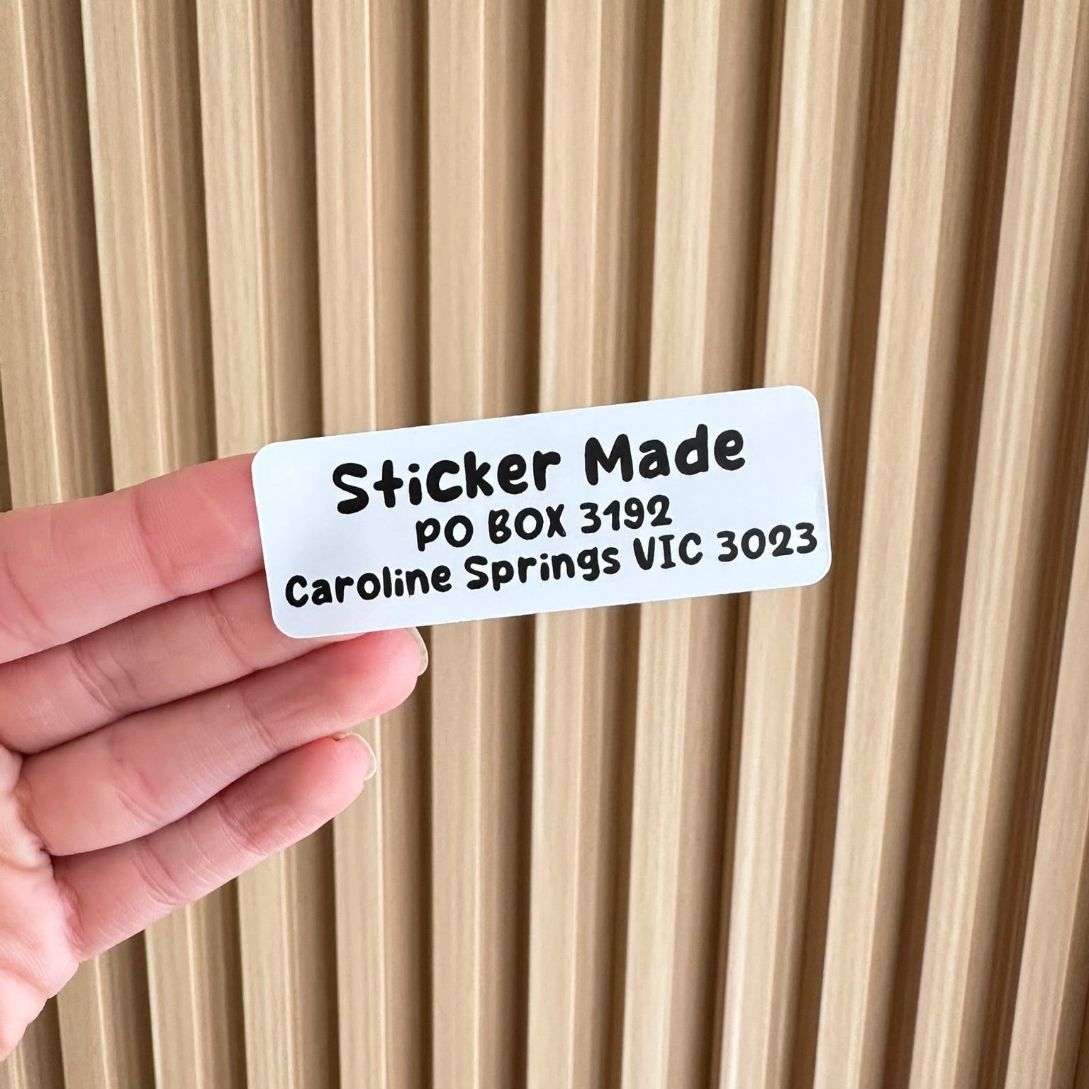 Address/ Return Address Custom Labels