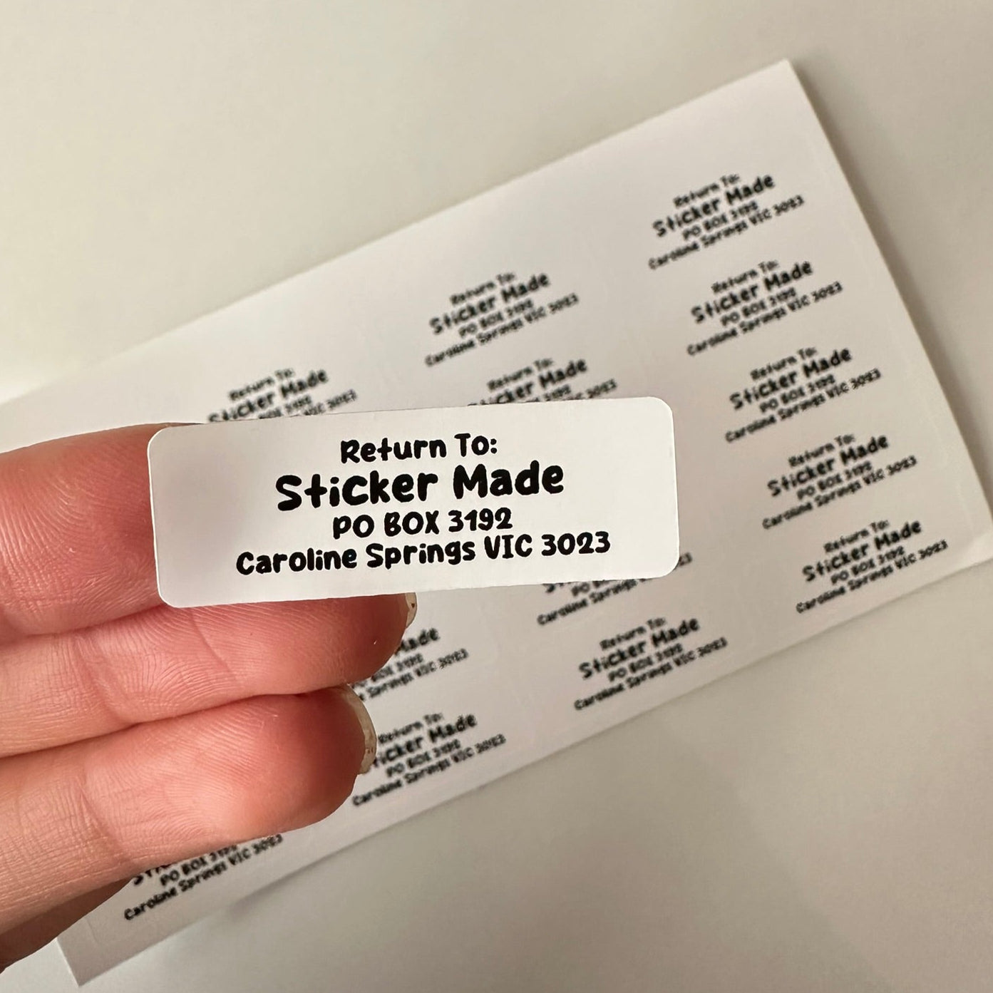 Address/ Return Address Custom Labels