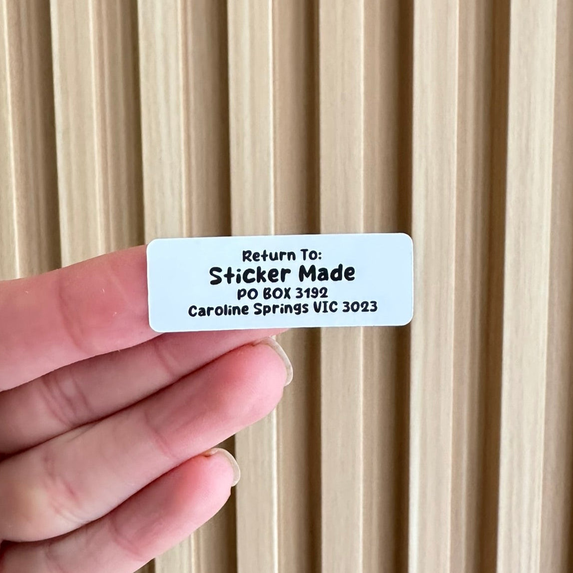 Address/ Return Address Custom Labels