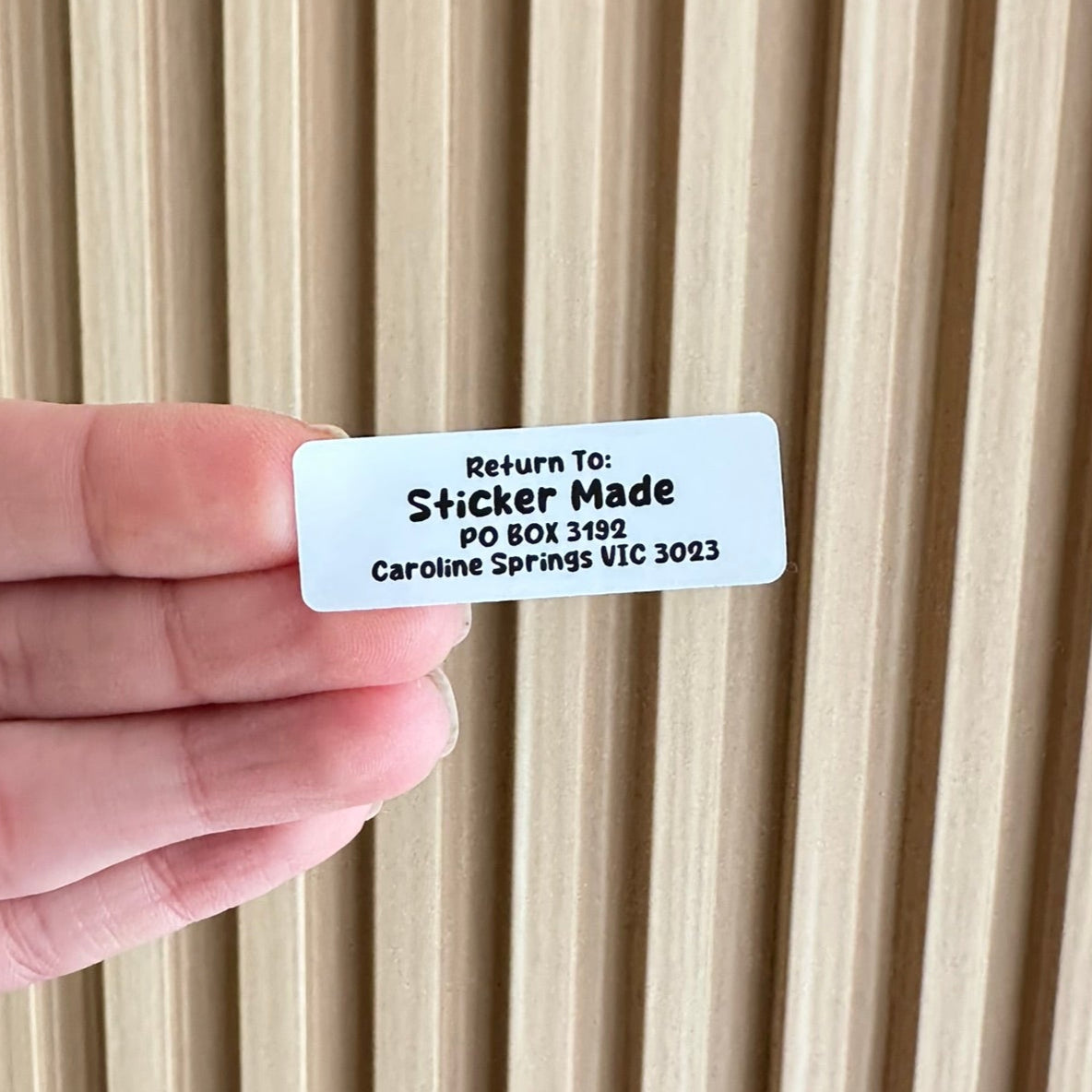Address/ Return Address Custom Labels