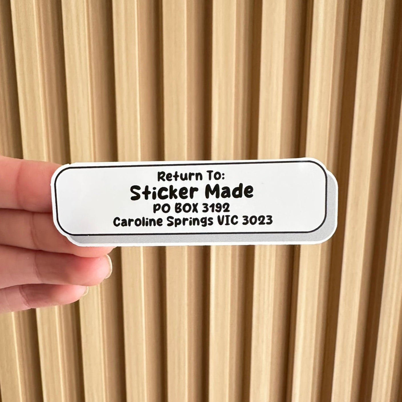 Address/ Return Address Custom Labels