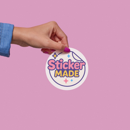 Circle Custom Labels Business Logo