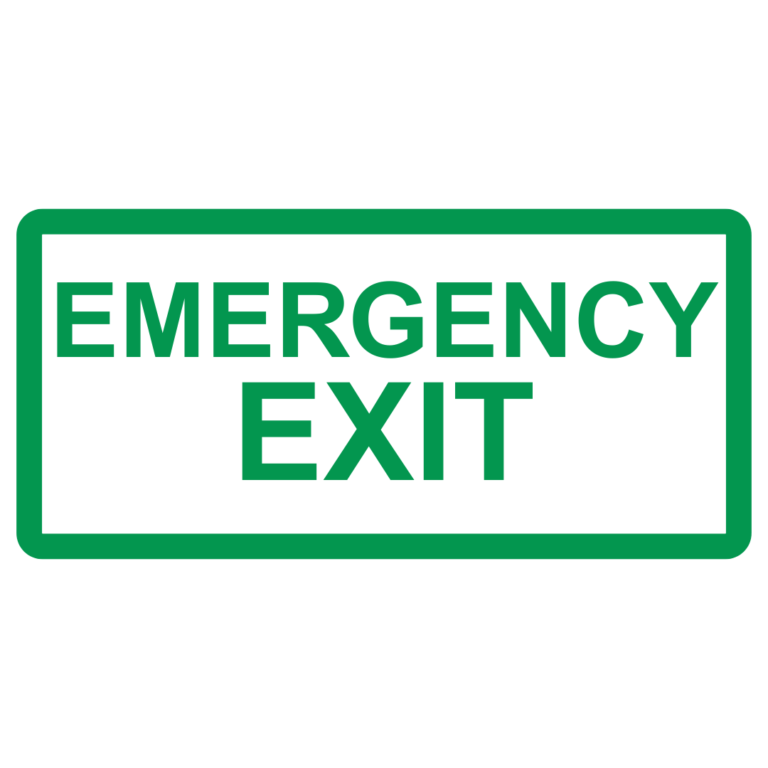 Emergency Exit Sign – Australian Compliant