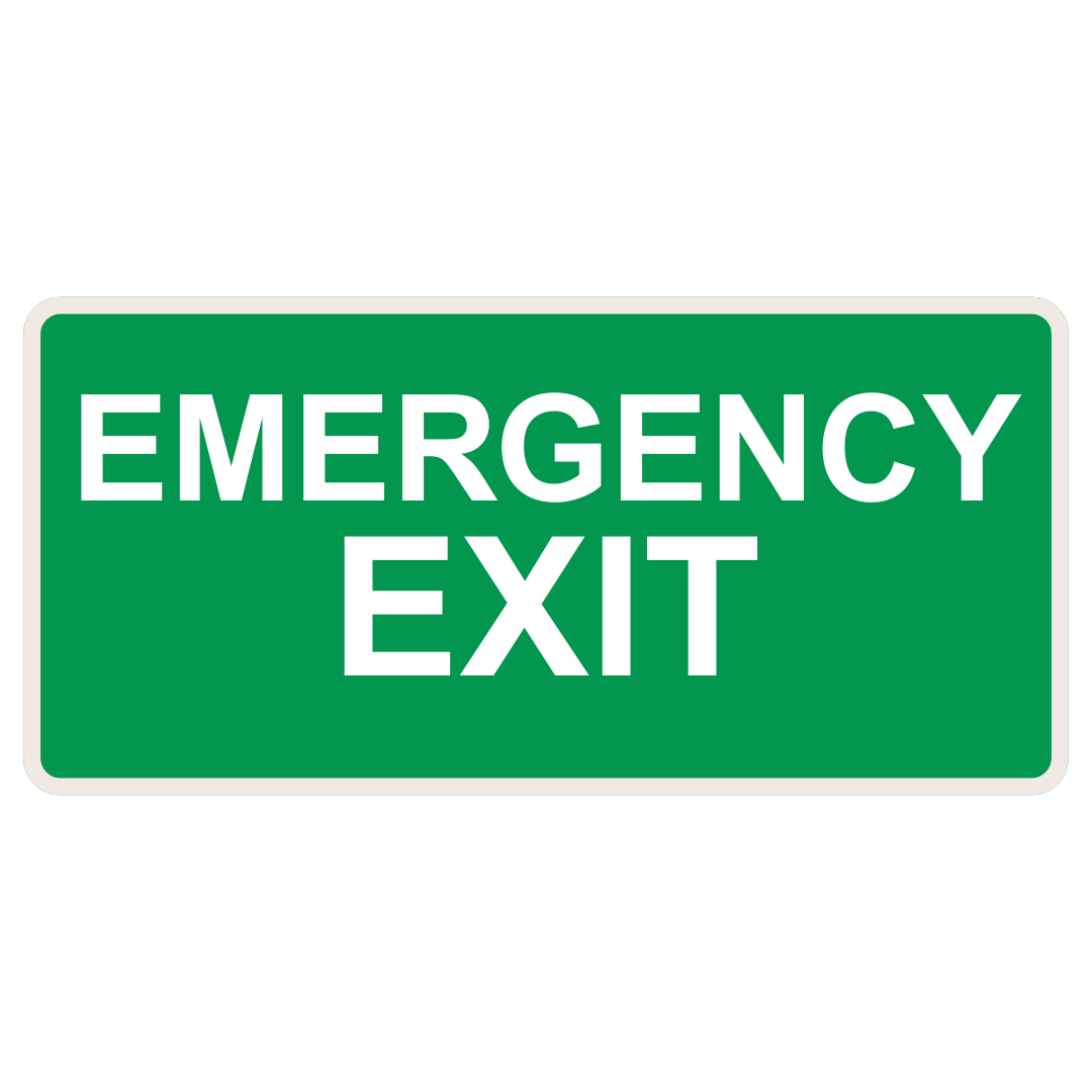 Emergency Exit Sign – Australian Compliant