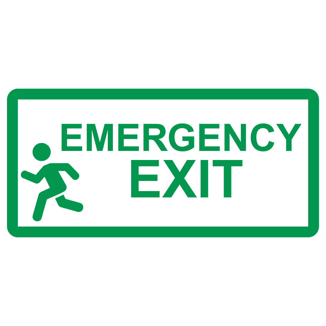 Emergency Exit Sign – Australian Compliant