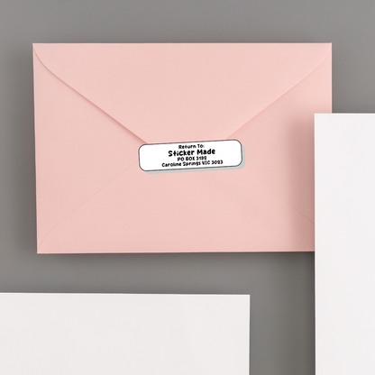 Address/ Return Address Custom Labels