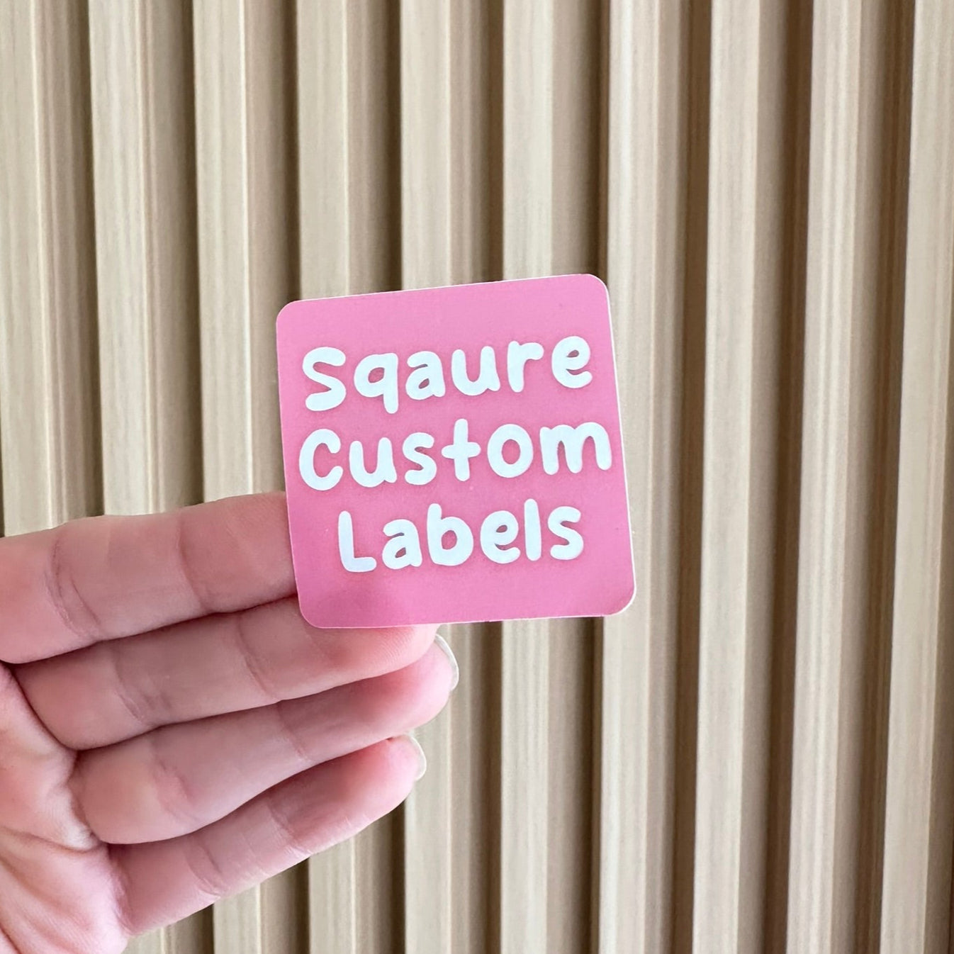 Square Custom Labels