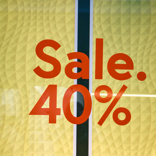 Custom Letter Vinyl Sign – Design Your Own!